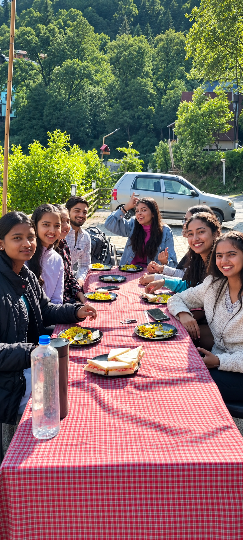 Priya & Group - JIBHI TIRTHAN VALLEY